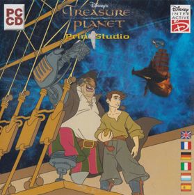 Disney's Treasure Planet: Print Studio - Box - Front (Europe) - 796x800