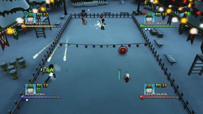 Avatar Wave: Snowball Fight - Screenshot - Gameplay (World) - 1000x562