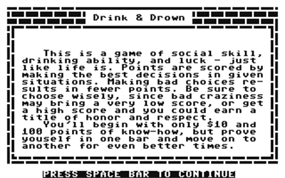 Drink & Drown - Screenshot - Gameplay (null) - 320x200