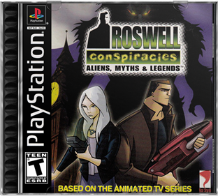 Roswell Conspiracies: Aliens, Myths & Legends - Box - Front - Reconstructed (North America) - 687x617