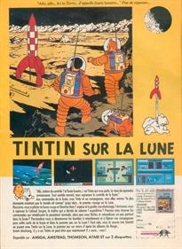 Tintin on the Moon  - Advertisement Flyer - Front (France) - 2452x3347