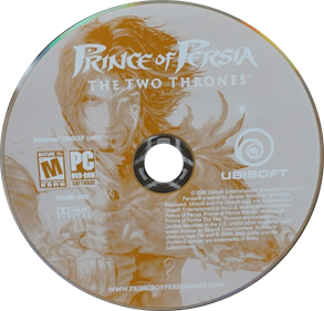Prince of Persia: The Two Thrones - Disc (North America) - 979x936