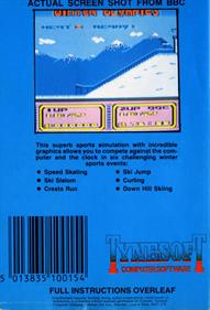 Winter Olympics - Box - Back (United Kingdom) - 744x1091