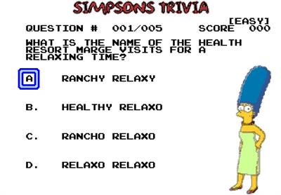 Simpsons Trivia - Screenshot - Gameplay (null) - 624x435