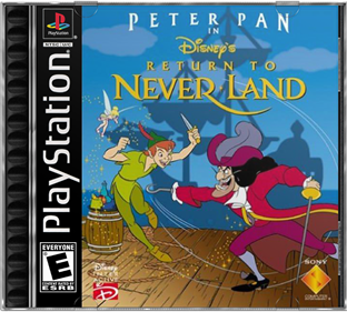Disney's Peter Pan in Return to Never Land - Box - Front - Reconstructed (North America) - 687x617