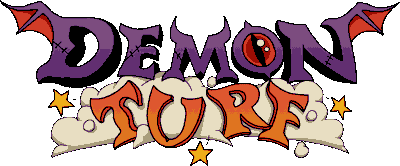 Demon Turf - Clear Logo (null) - 2750x1142
