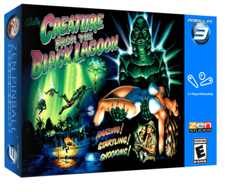Creature from the Black Lagoon (Zen Studios) - Box - 3D (null) - 1792x1473