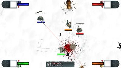 Attack of the Zombie Horde - Screenshot - Gameplay (World) - 1000x562