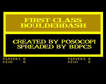 First Class Boulderdash - Screenshot - Game Title (null) - 679x537