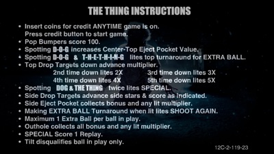 The Thing: Balutitio MOD - Arcade - Controls Information (null) - 1920x1080