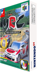 MRC: Multi-Racing Championship - Box - 3D (Japan) - 233x448