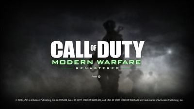 Call of Duty: Modern Warfare Remastered - Screenshot - Game Title (null) - 1920x1080