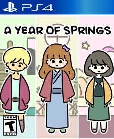 A YEAR OF SPRINGS - Fanart - Box - Front (null) - 805x986