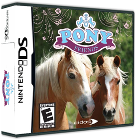 Pony Friends - Box - 3D (North America) - 587x598