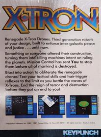 X.Tron - Box - Back (World) - 754x1025