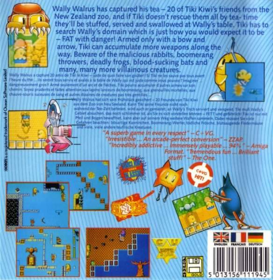 The New Zealand Story - Box - Back (Europe) - 584x600