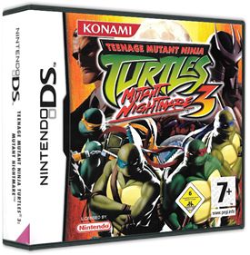 Teenage Mutant Ninja Turtles 3: Mutant Nightmare - Box - 3D (Europe) - 587x598