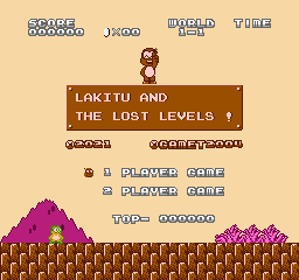 Lakitu And The Lost Levels! - Screenshot - Game Title (World) - 256x240