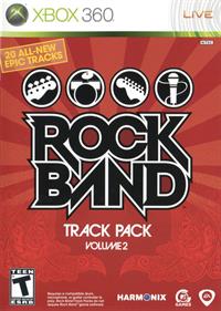 Rock Band: Track Pack: Volume 2 - Box - Front (North America) - 800x1122