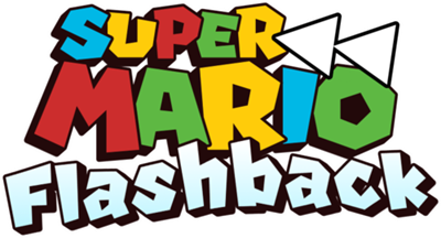 Super Mario Bros Flashback - Clear Logo (World) - 500x270