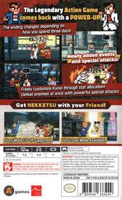 River City: Rival Showdown - Box - Back (World) - 1167x1897
