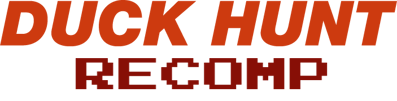 Duck Hunt Recomp - Clear Logo (null) - 703x179