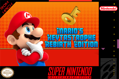 Mario's Keytastrophe: Rebirth Edition - Fanart - Box - Front (World) - 1500x1000