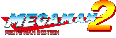 Mega Man 2: Proto Man Edition - Clear Logo (World) - 1000x328
