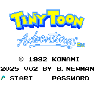 Tiny Toon Adventures DX: Babs' Big Break - Screenshot - Game Title (World) - 160x144