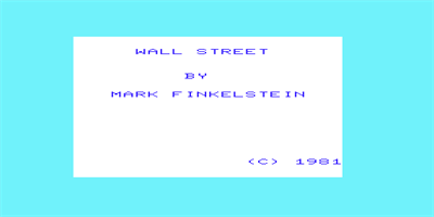 Wall Street - Screenshot - Game Title (null) - 568x284