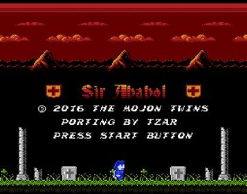Sir Ababol - Screenshot - Game Title (null) - 582x458