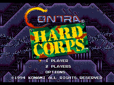Contra: Hard Corps: Hit Points Restoration Hack - Screenshot - Game Title (null) - 320x240