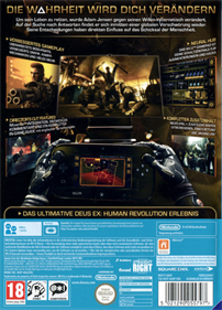 Deus Ex: Human Revolution: Director's Cut - Box - Back (Germany) - 523x726
