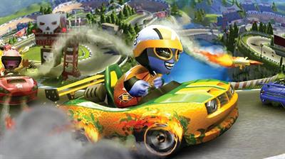 ModNation Racers: Road Trip - Fanart - Background - 1366x768