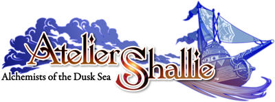 Atelier Shallie: Alchemists of the Dusk Sea DX - Clear Logo (null) - 1855x691