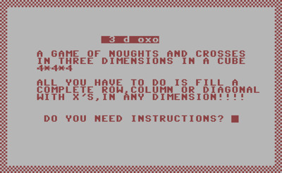 3 d oxo - Screenshot - Game Title (null) - 1248x768