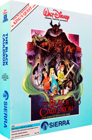 The Black Cauldron - Box - 3D (World) - 815x1243