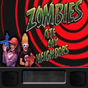 Zombies Ate My Neighbors - Arcade - Marquee (null) - 1024x1024