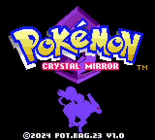 Pokémon Crystal Mirror - Screenshot - Game Title (World) - 160x144