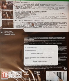 The Walking Dead: The Telltale Definitive Series - Box - Back (Europe) - 1189x1401