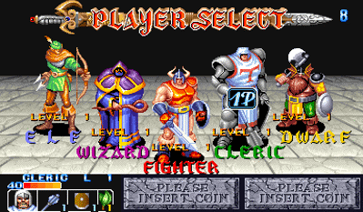 The King of Dragons - Screenshot - Game Select (null) - 384x224