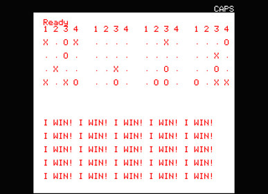 3D Os And Xs - Screenshot - Game Over (null) - 640x464