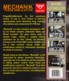 Mechanik: Prague Metro - Box - Back (World) - 800x940