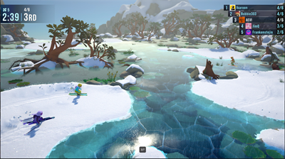 Lonely Mountains: Snow Riders - Screenshot - Gameplay (null) - 1597x898