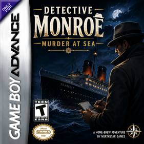 Detective Monroe: Murder at Sea - Fanart - Box - Front (World) - 1254x1254