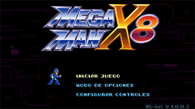 Mega Man X8 16-bit - Screenshot - Game Title (Spain) - 1193x670