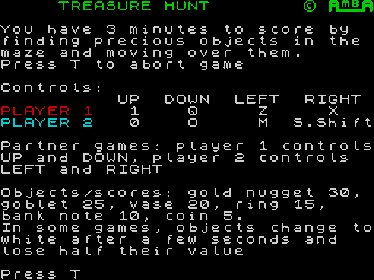 Treasure Hunt (Amba Software) - Screenshot - Game Title (null) - 512x384