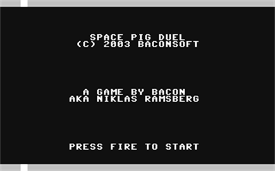 Space Pig Duel - Screenshot - Game Title (null) - 320x200