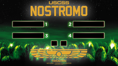 Alien Nostromo 2 - Arcade - Marquee (null) - 1920x1080