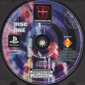 PlayStation Underground 3.4 - Disc (North America) - 400x399